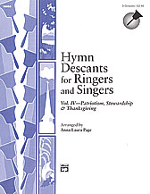 Hymn Descants for Ringers and Singers No. 4 Handbell sheet music cover Thumbnail